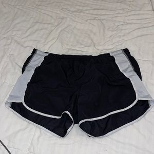Simple black athletic shorts